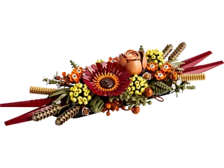 Bloemstuk met gedroogde bloemen