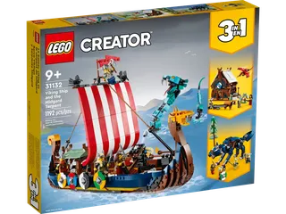 Vikingschip en de Midgaardslang