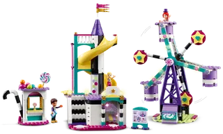 Magisch reuzerad en glijbaan