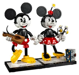 Mickey Mouse & Minnie Mouse personages om zelf te bouwen