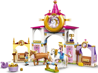 Belle en Rapunzel's koninklijke paardenstal