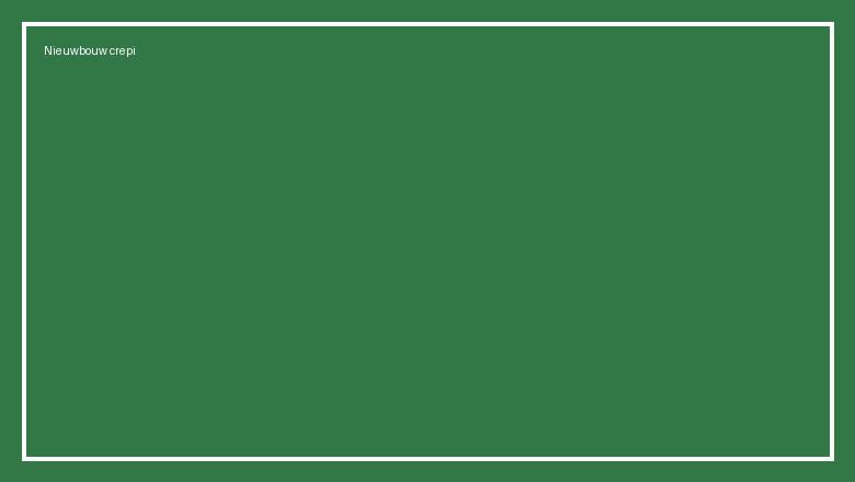 Nieuwbouw crepi